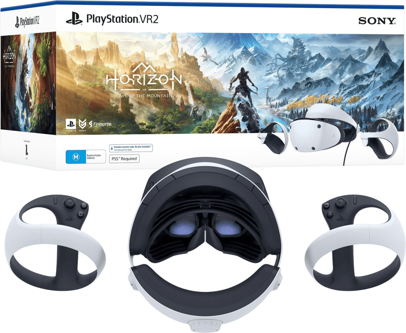 Sony PlayStation VR2 + Horizon Call of the Mountain VCH Virtual Reality