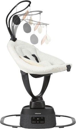 Babymoov Swoon Evolution Teddy Curl White Babyschommel A055020