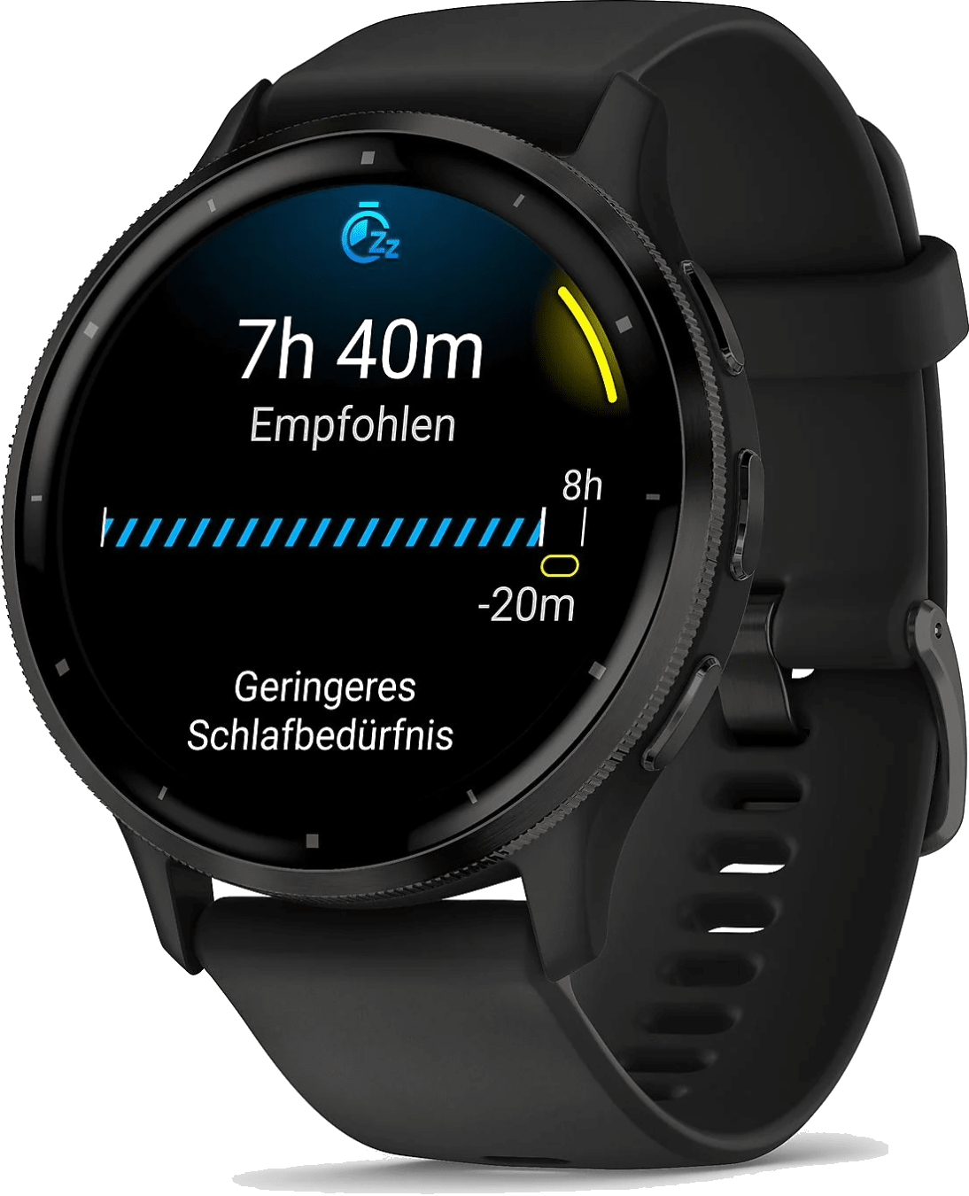 Garmin Venu 3 - Smartwatch - Sporthorloge - AMOLED-Scherm - 14 dagen batterij - Spraakassistent - Muziek - Garmin Pay- Slaapcoaching - Zwart