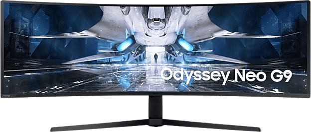 Samsung Odyssey G9 S49AG954NP LED-monitor 124.5 cm (49 inch) Energielabel G (A - G) 5120 x 1440 Pixel 1 ms DisplayPort, HDMI, Hoofdtelefoon (3.5 mm jackplug),