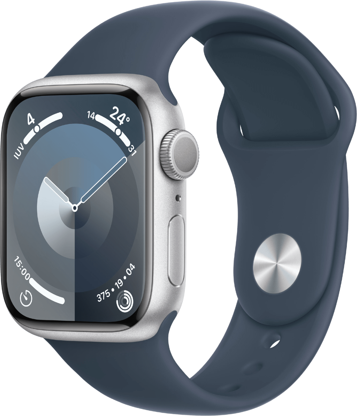 Apple Watch Series 9 GPS, Aluminium Case and Sport Band, 41mm
