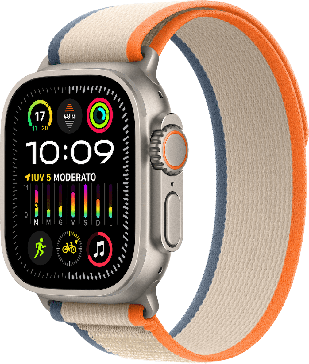 Apple Watch Ultra 2 GPS + Cellular, Titanium Case and Trail Loop, M/L