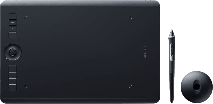Wacom Intuos Pro grafische tablet 5080 lpi 224 x 148 mm USB/Bluetooth Zwart