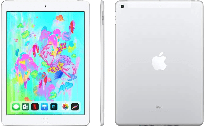 Apple iPad (2018) - 9.7 inch - WiFi + 4G - 32GB - Zilver