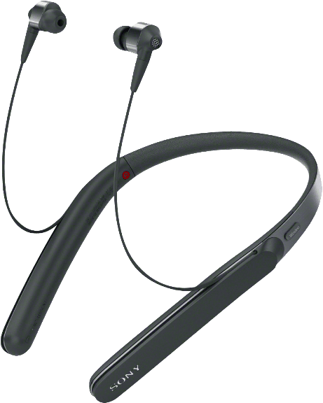 Sony WI-1000X - Draadloze oordopjes met nekband en Noise Cancelling - Zwart