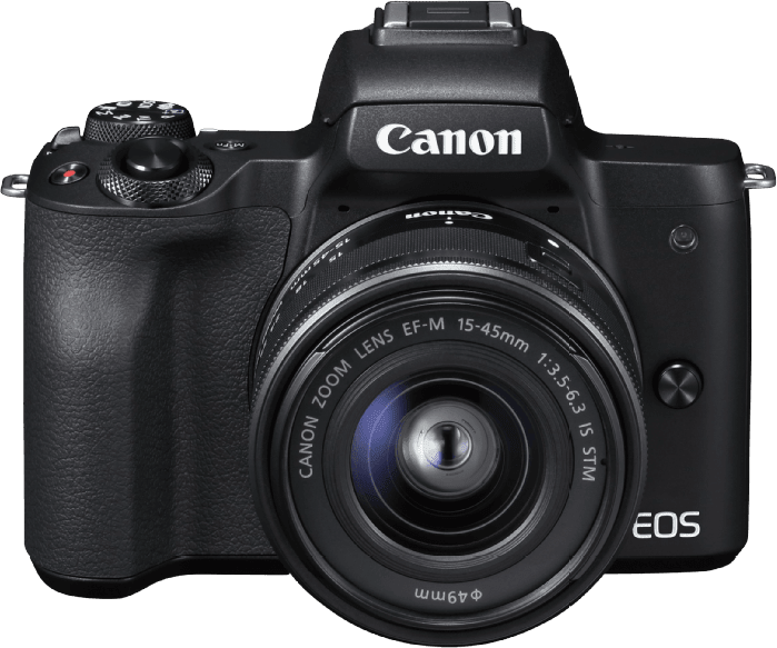 Canon EOS M50 + EF-M 15-45mm 3.5-6.3 IS STM, Camera KIT