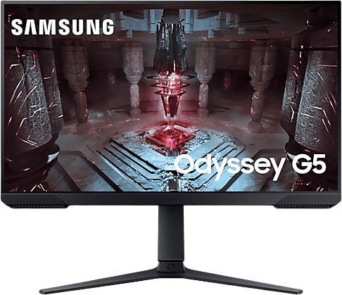 Samsung Odyssey G5 S27CG510EU LED-monitor 68.6 cm (27 inch) Energielabel F (A - G) 2560 x 1440 Pixel QHD 1 ms DisplayPort, HDMI, Hoofdtelefoon (3.5 mm