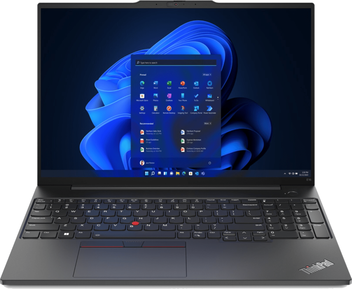 Lenovo Lenovo ThinkPad E16 Gen 1 16 WUXGA i7-1355U/16GB/512GB/Intel Iris Xe/WIN11 Pro/ENG Backlit kbd/Black/FP/2Y Warranty