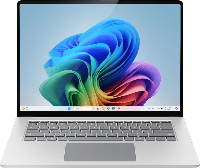 Microsoft Surface Laptop 7 - 15 Inch Snapdragon X Elite 16 Gb 256 Platinum
