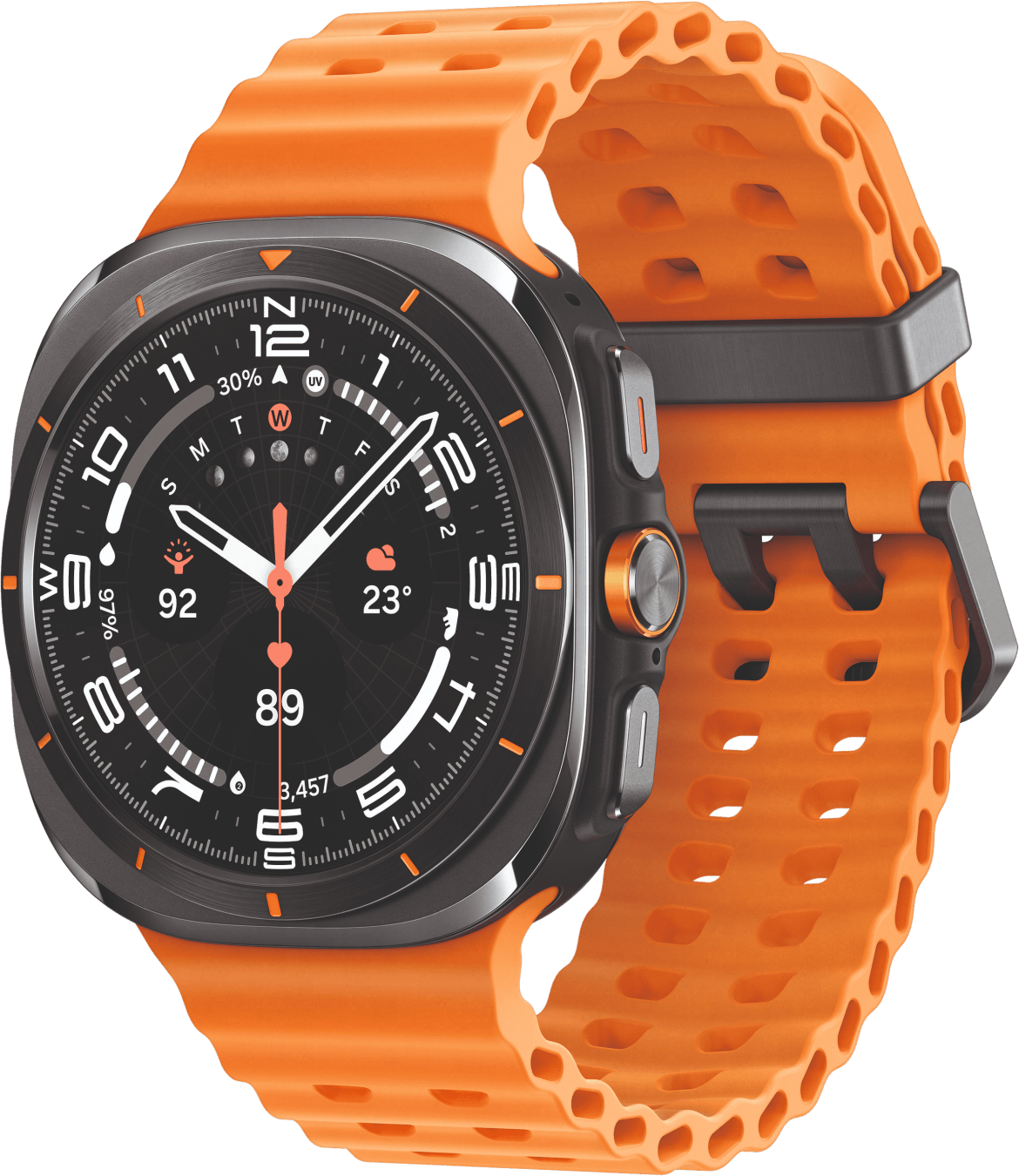 Samsung Galaxy Watch Ultra LTE smartwatch, titanium kast, 47 mm