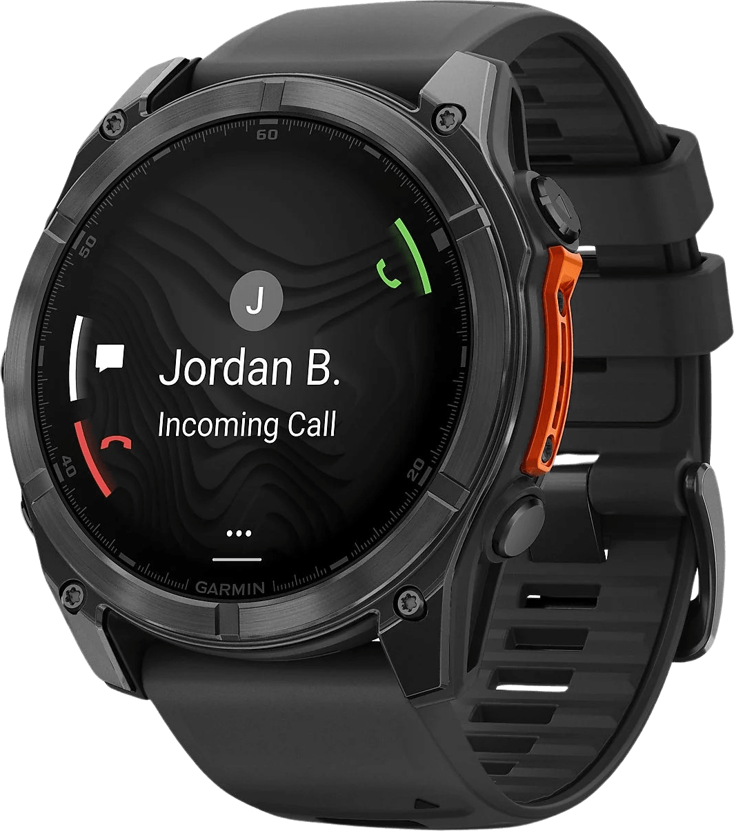 Garmin Fēnix® 8 smartwatch, roestvrij staal, 51 mm