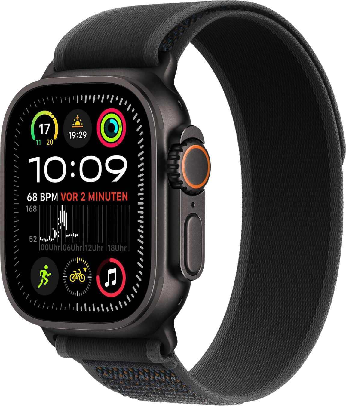 Apple Watch Ultra 2 GPS + Cellular, Titangehäuse, 49 mm