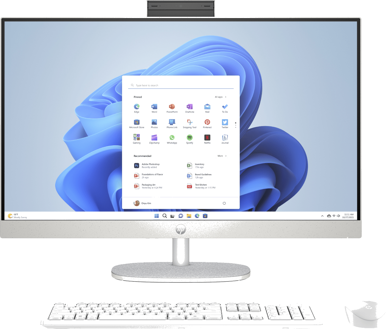 Hp 27-cr1000ng All-in-One - Intel® Core™ Ultra 5-125U - 16GB - 512 GB - Intel® Intel® Arc™