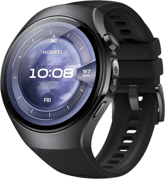 Huawei Watch 5 Smartwatch, Edelstahlgehäuse, 46 mm