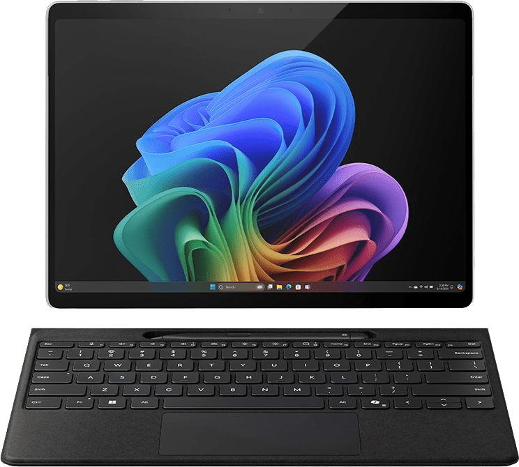 Microsoft Surface Pro, Copilot+ PC, 13” Touchscreen, Snapdragon® X Plus, 16GB RAM, 256GB SSD, 11. Edition (nur Tablet, ohne Netzteil)