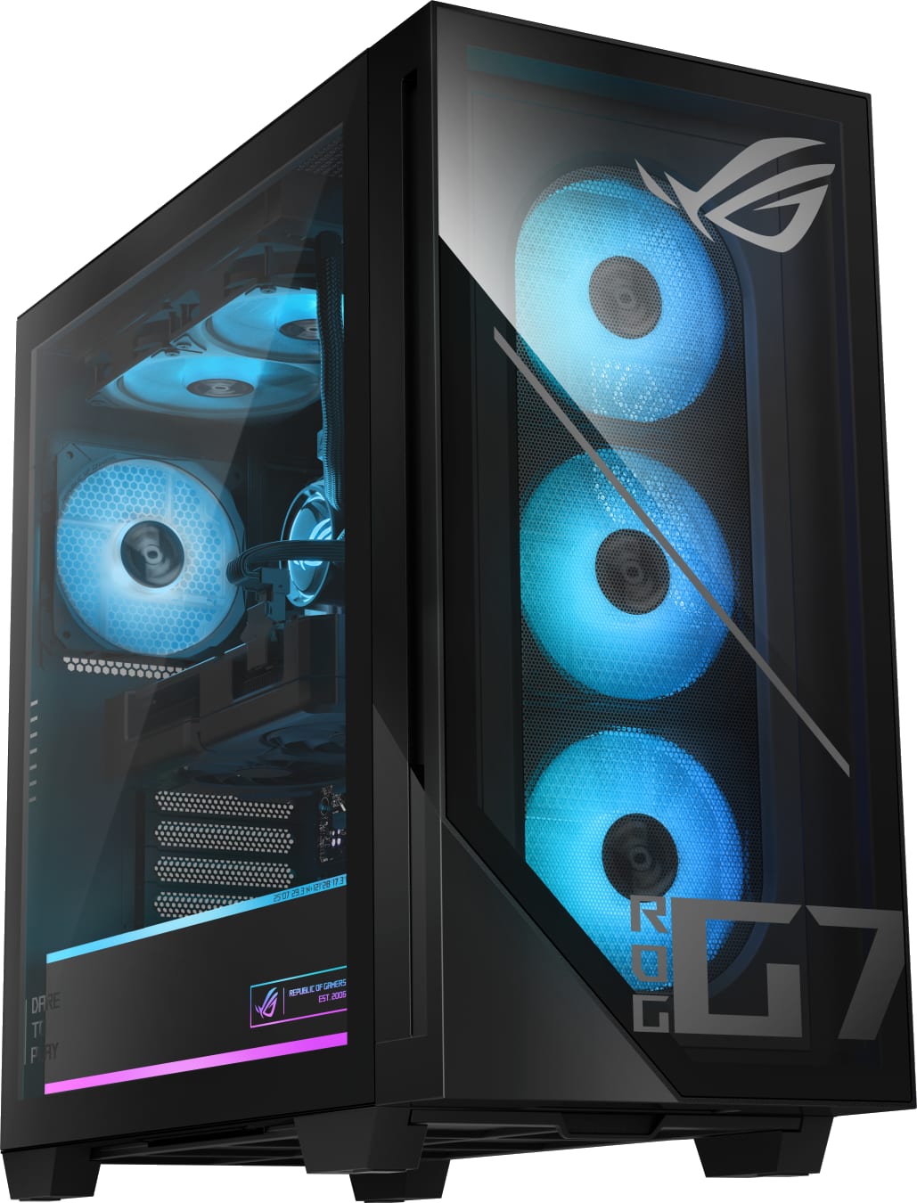 ASUS ROG G700 G700TF-07265F123W Gaming Desktop - Intel® Core™ Ultra 7-265F - 32GB - 1TB SSD - NVIDIA® GeForce® RTX™ 5080