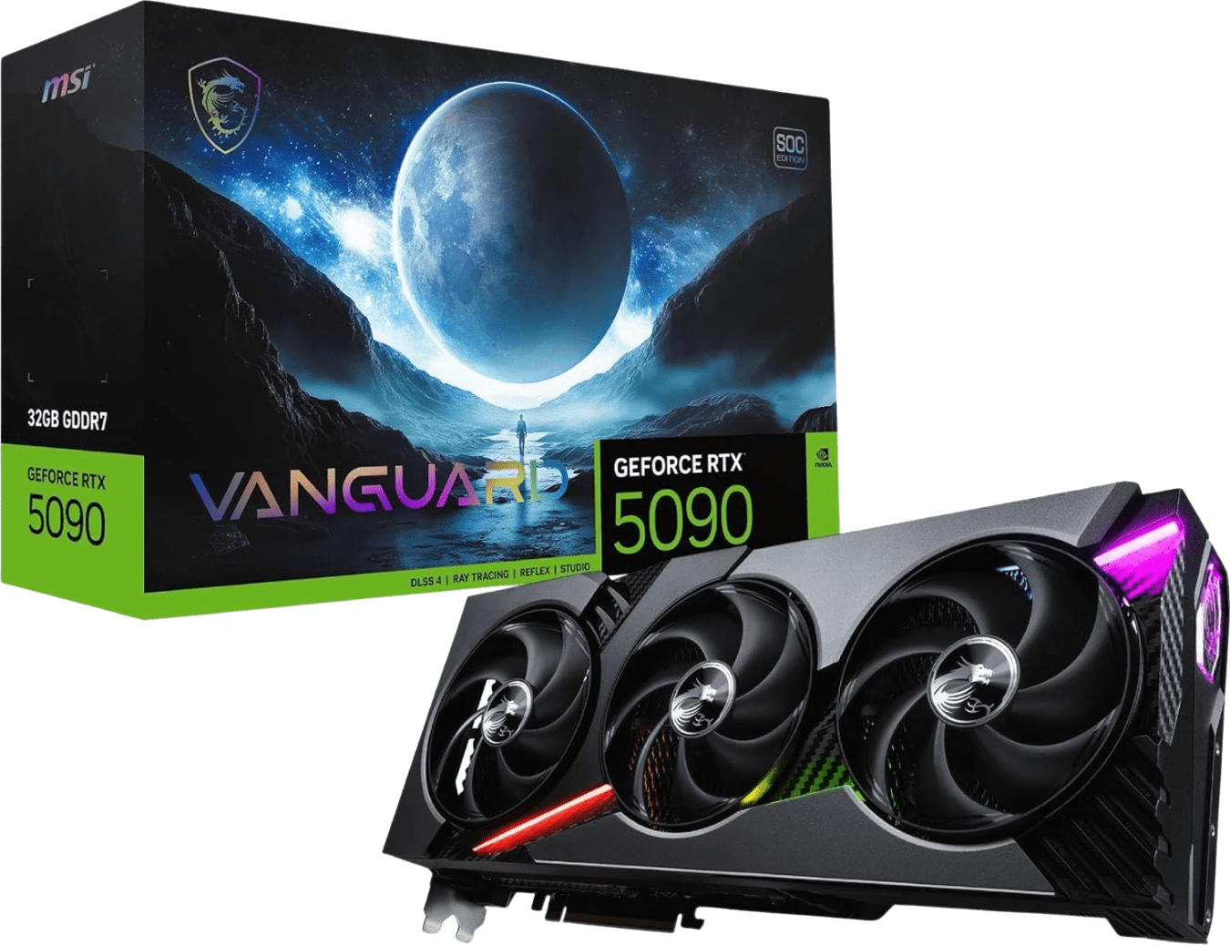 Grafikkarte MSI GeForce RTX 5090 Vanguard 32GB GDDR7