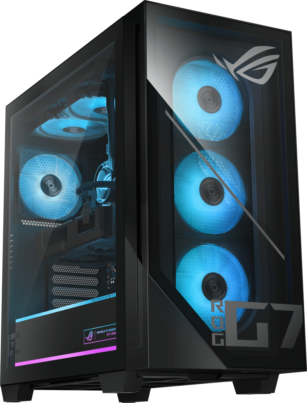 ASUS ASUS ROG G700TF-07265F328W Gaming Desktop - Intel® Core™ Ultra 7-265F - 32GB - 1TB SSD - NVIDIA® GeForce® RTX™ 5070