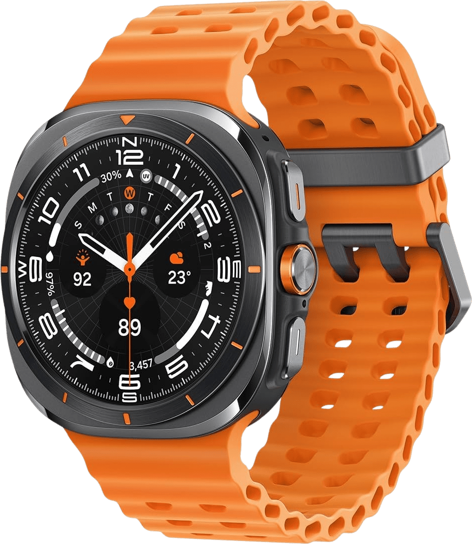 Samsung Galaxy Watch Ultra (2025) LTE Smartwatch, Titangehäuse, 47 mm