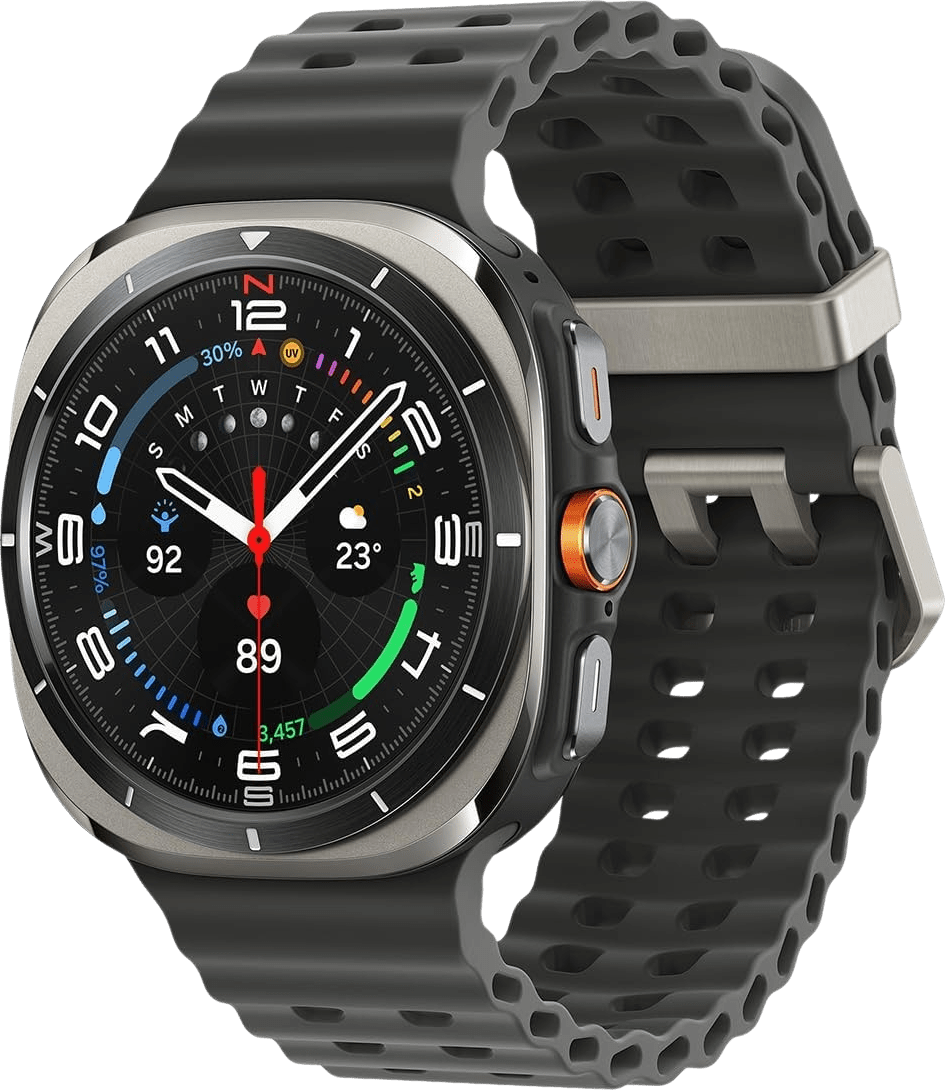 Samsung Galaxy Watch Ultra (2025) LTE Smartwatch, Titangehäuse, 47 mm