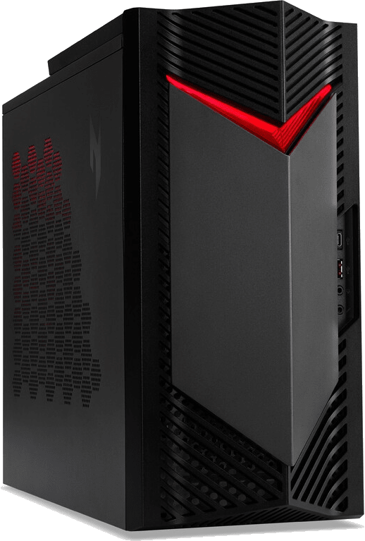 Acer Nitro 50 (N50-656) Gaming Desktop - Intel® Core™ i5-14400F - 16GB - 512GB SSD - NVIDIA® GeForce® RTX™ 5060