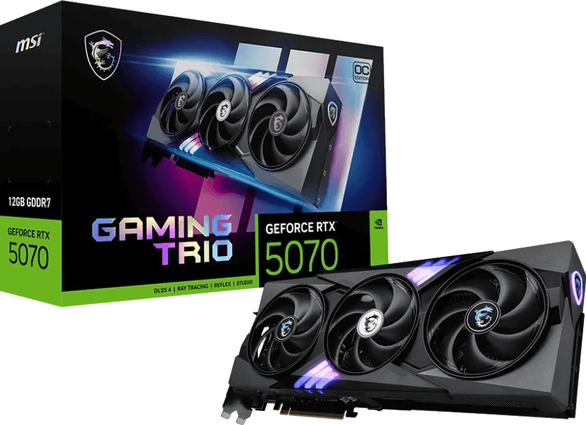 MSI GeForce RTX 5070 12G GAMING TRIO OC Grafikkarte