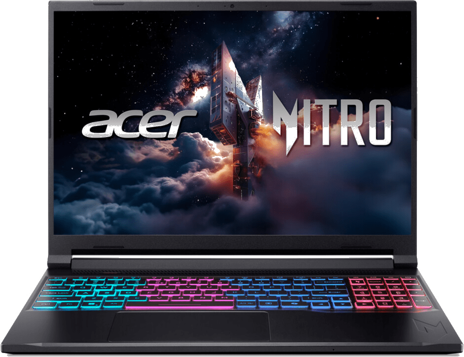 Acer Nitro V16S AI Gaming-Laptop - AMD Ryzen™ 7 260 - 16 GB - 1 TB SSD - NVIDIA® GeForce® RTX™ 5070 - Deutsch (QWERTZ)