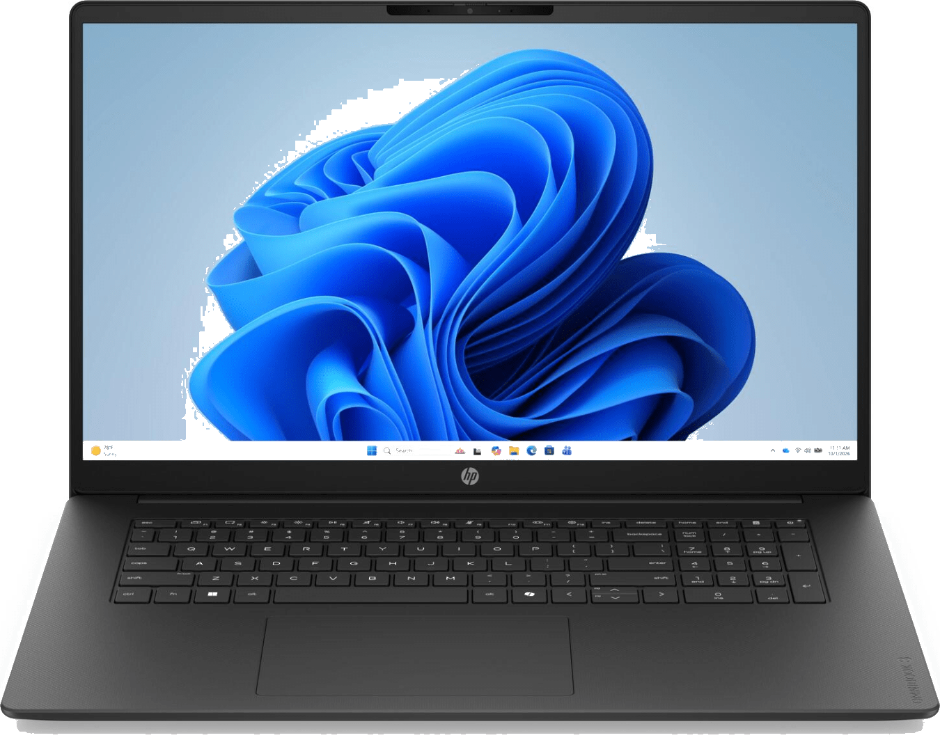HP OmniBook 3 17-dp0057ng Laptop - 16GB - 512GB SSD - AMD Radeon® Graphics - Duits (QWERTZ)