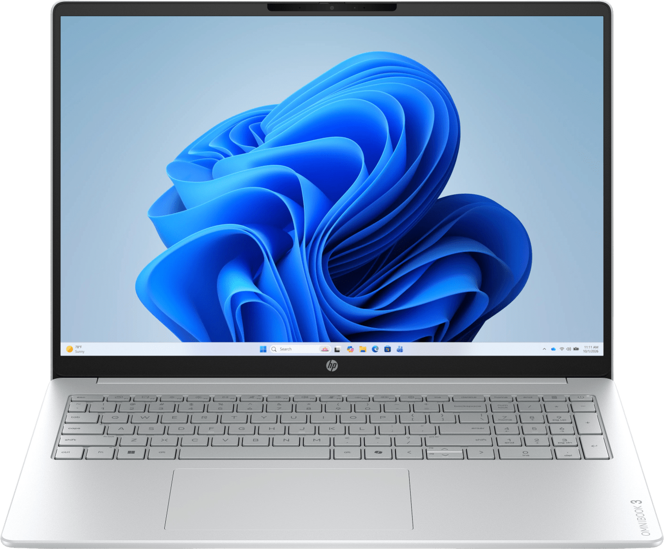 HP OmniBook 3 16-bu0056ngx Laptop - Intel® Core™ Ultra 5-225U0 - 8 GB - 256 GB SSD - Intel Arc Graphics - Deutsch (QWERTZ)