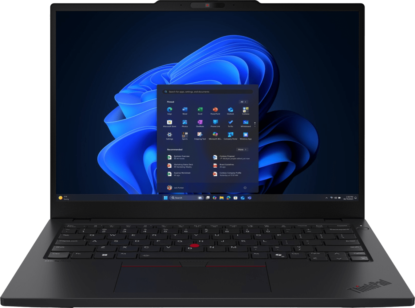 Lenovo ThinkPad E14 G8 Laptop - Intel® Core™ Ultra 7-3550 - 16 GB - 512 GB SSD - Intel Arc Graphics - Spanisch (QWERTY)