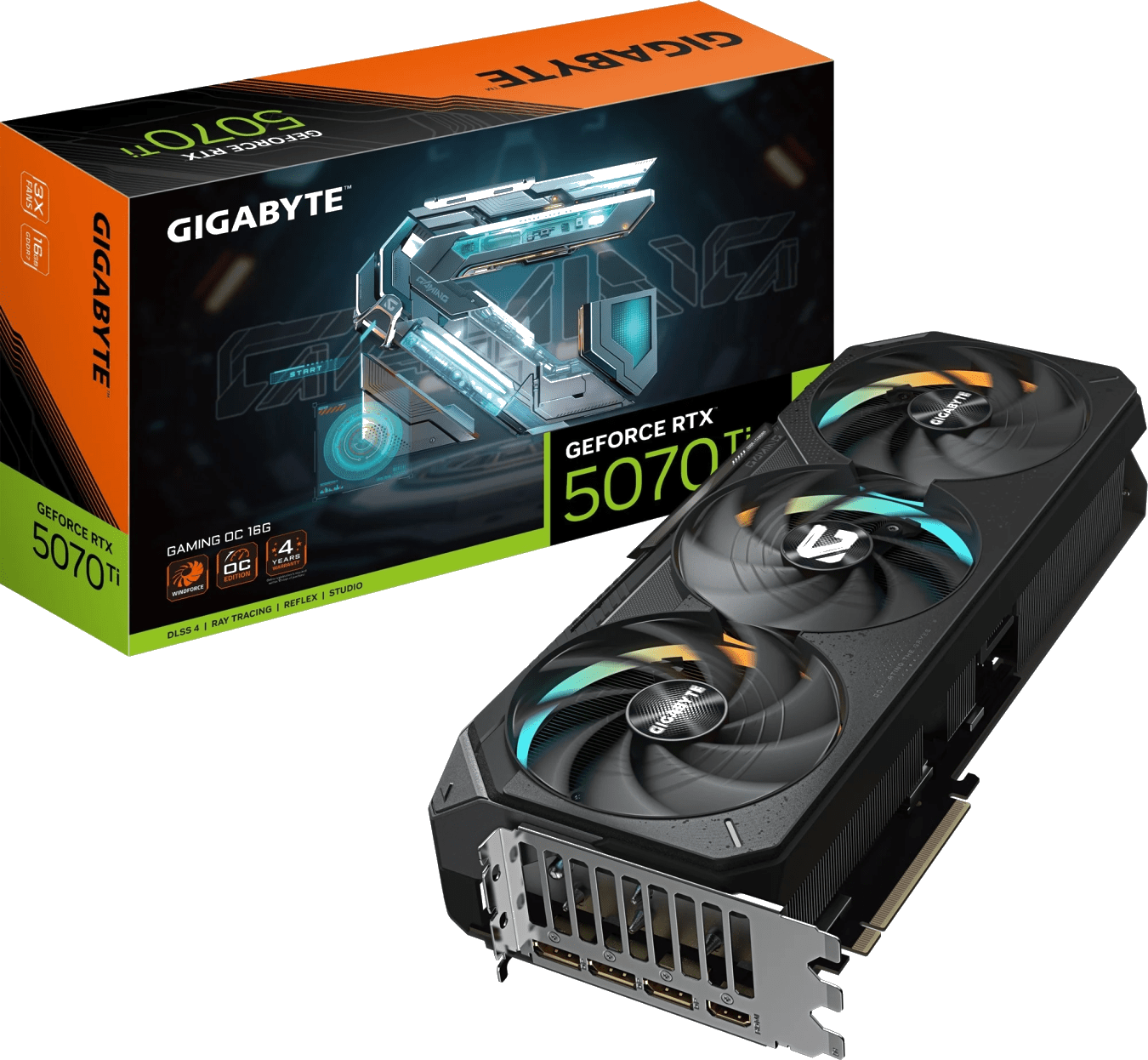 Gigabyte GeForce RTX 5070 Ti GAMING OC 16G Grafikkarte