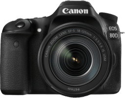 Camera with Lens EOS 80D EF-S 18-135mm