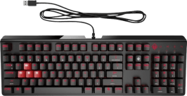 HP Encoder Gaming Keyboard (Red)