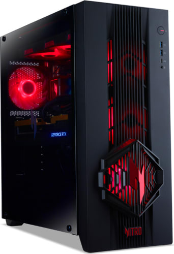 Acer Nitro 70 AMD (N70X3D-100) Gaming-Desktop - AMD Ryzen™ 9 9900X3D - 64 GB - 2 TB SSD - NVIDIA® GeForce® RTX™ 5090 -