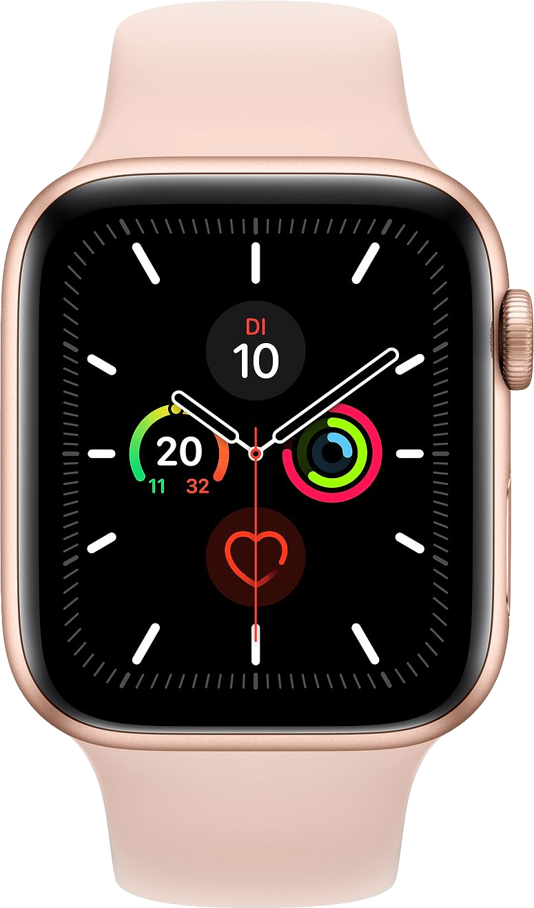 Apple Watch Series 5 GPS + Cellular, Aluminiumgehäuse, 40 mm