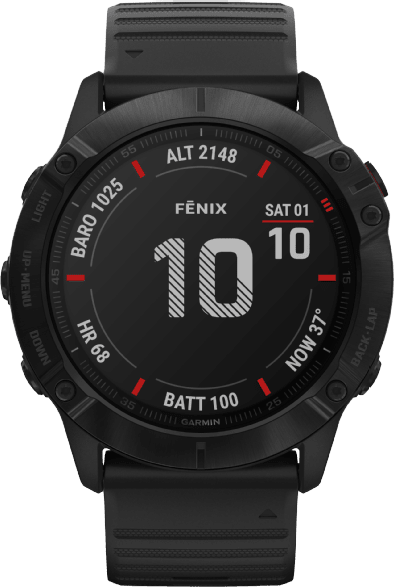 Garmin Fenix 6x Pro Smartwatch, Stainless Steel, 51mm