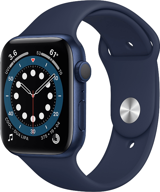 Apple Watch Series 6 GPS, Aluminiumgehäuse, 40 mm
