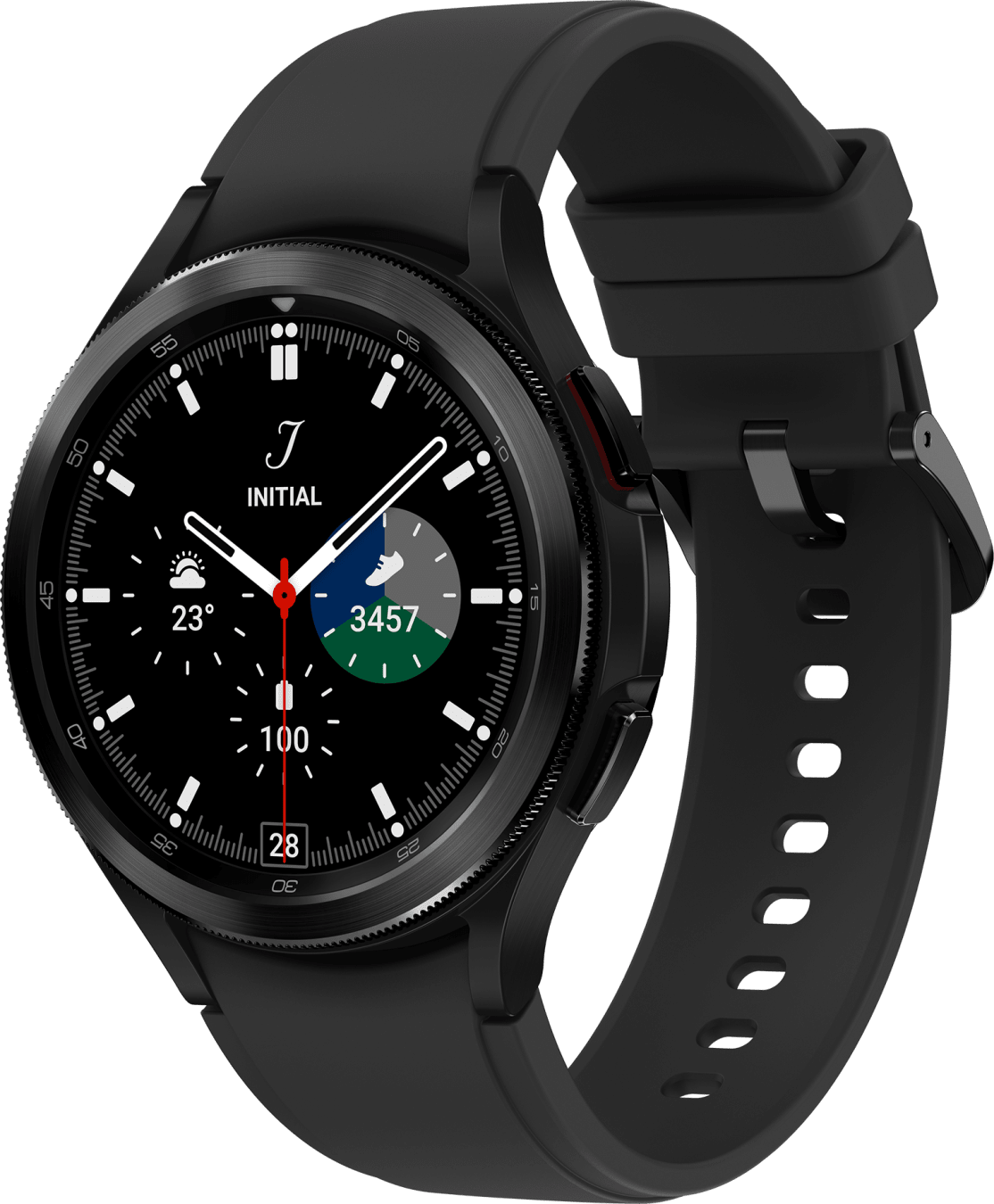 Samsung Galaxy Watch4 Classic Smartwatch, Edelstahlgehäuse, 46 mm