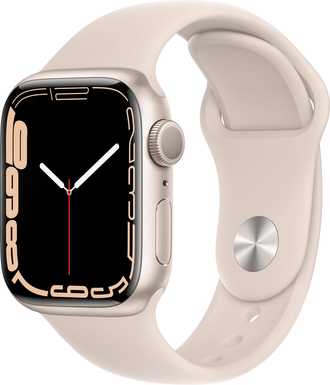 Apple Watch Series 7 GPS, Aluminiumgehäuse, 45 mm