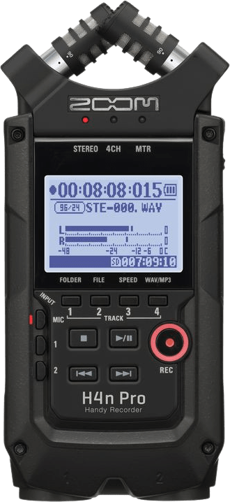 Zoom H4N Pro Tragbarer MP3-/Wellenrekorder