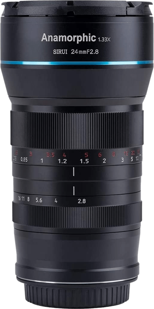 Sirui 24mm f/2.8 1.33X Anamorphic lens Fujifilm X-mount