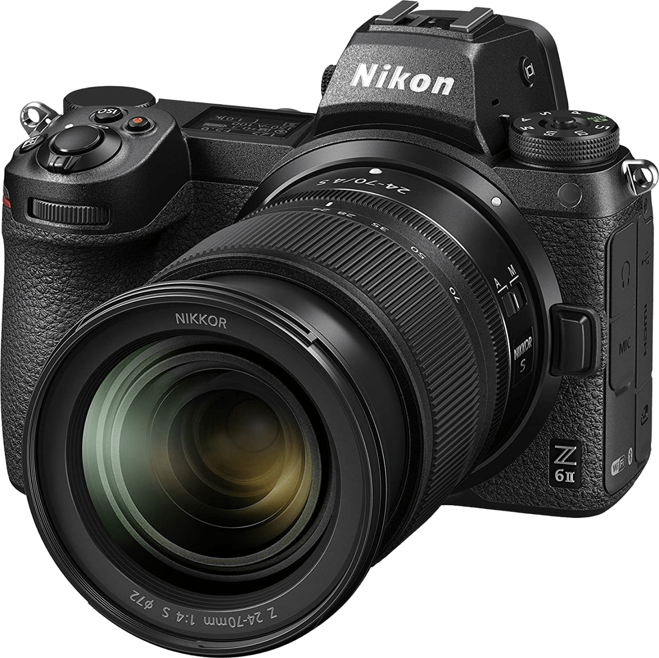 Nikon Z6 II + Z 24-70mm F/4 S Kamera und Objektivsatz