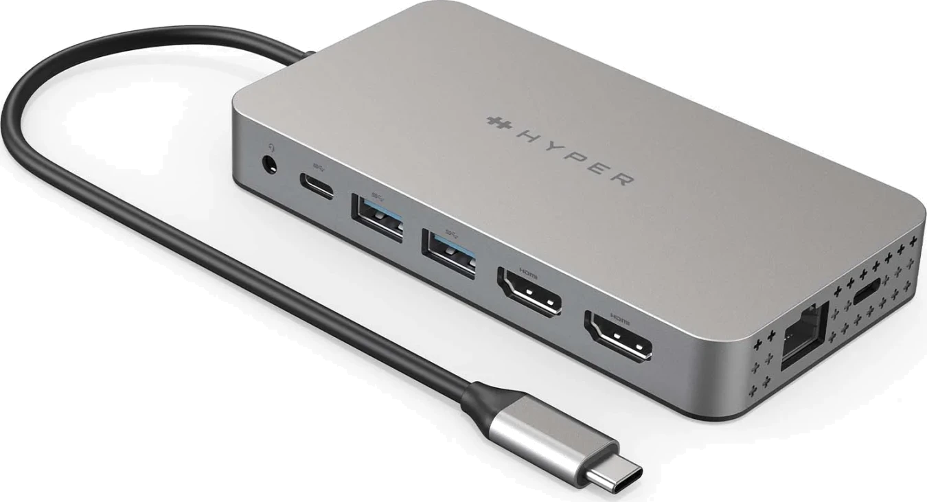 Targus Hyper Drive Dual 4K HDMI 10-in-1 USB-C Hub