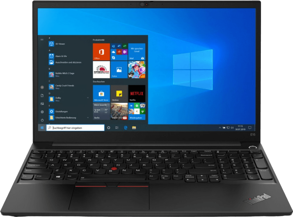 Lenovo ThinkPad E15 Gen2 Portátil - Intel® Core™ i7-1165G7 - 16GB - 512GB SSD  - Intel® Iris® Xe Graphics