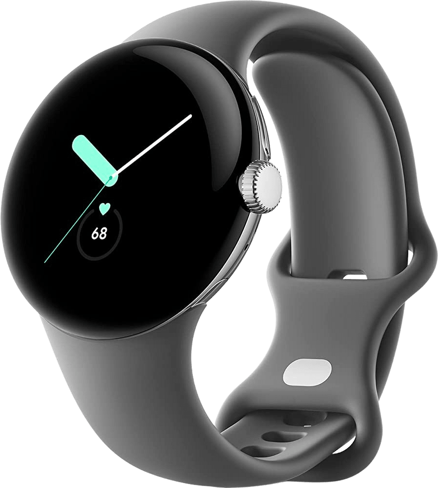 Google Pixel Wi-Fi / Bluetooth Smartwatch, Stainless Steel Case, 41mm