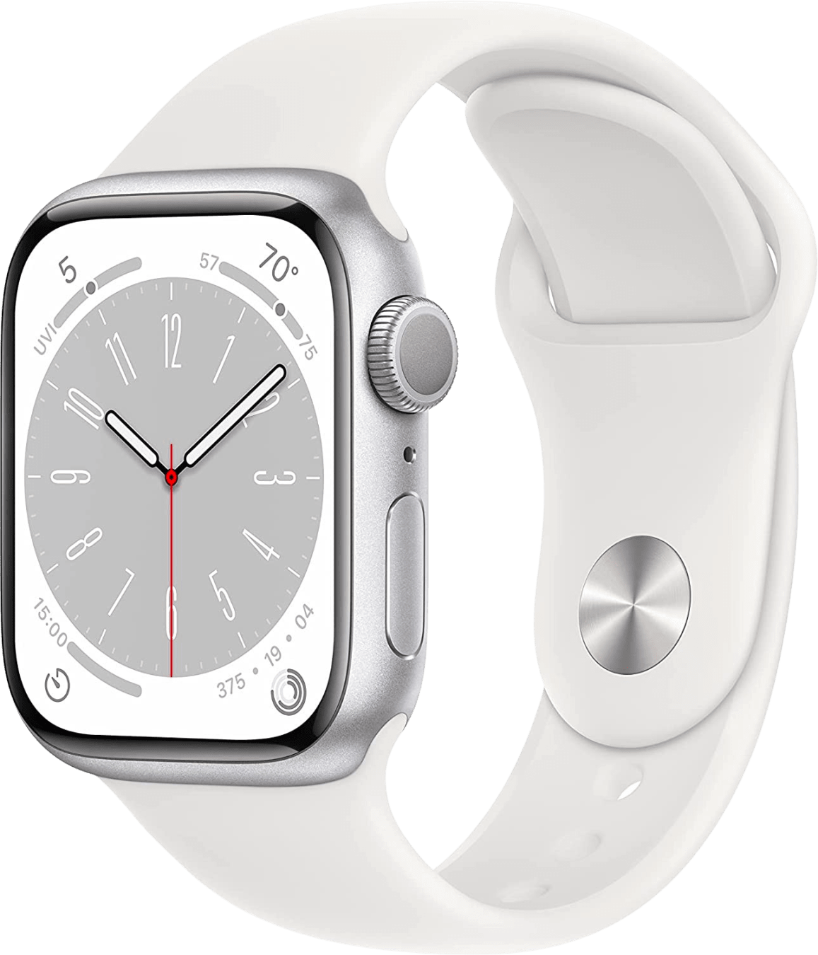 Apple Watch Series 8 GPS + Cellular, Aluminiumgehäuse, 45 mm
