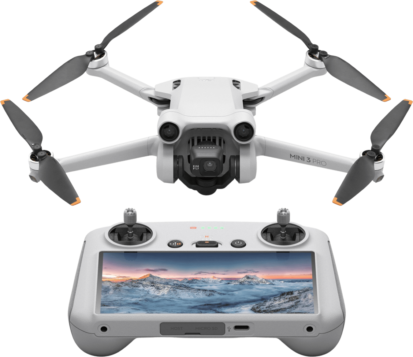 DJI Mini 3 Pro with DJI RC Smart Controller, Drohne
