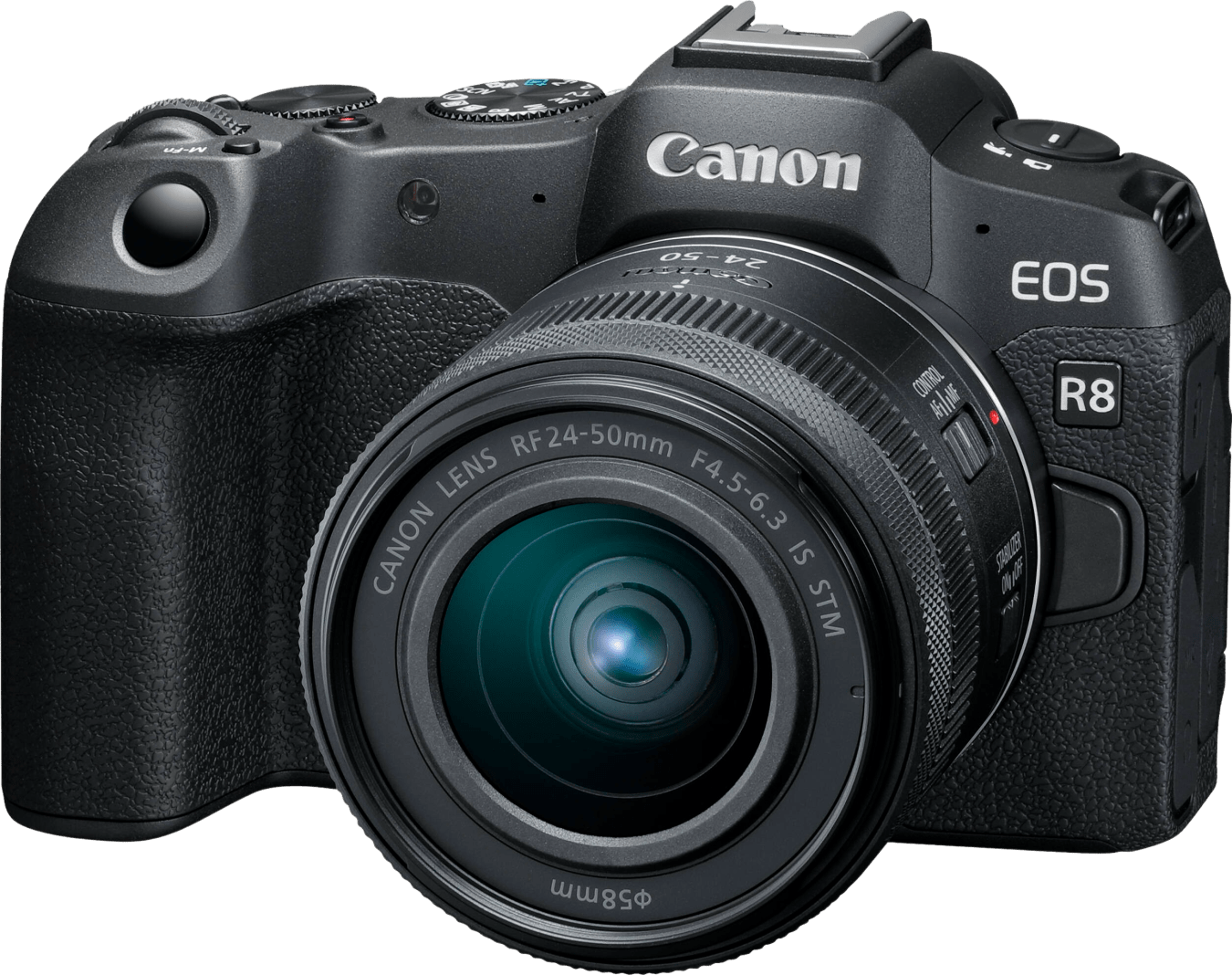 Canon EOS R8 Systemkamera, mit Objektiv RF 24-50mm f/4.5-6.3 IS STM
