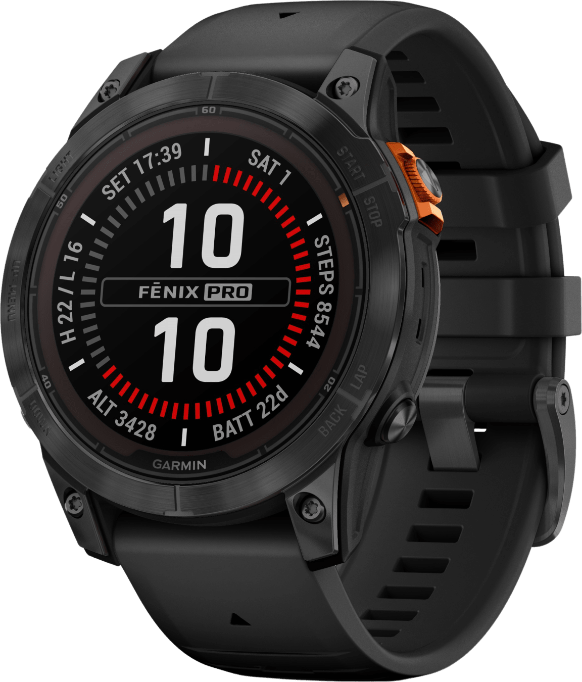 Garmin Fenix 7 Pro SOLAR Smartwatch, Stainless Steel, 47mm