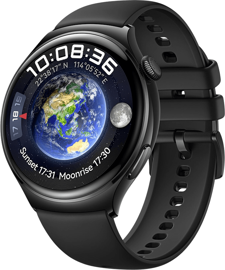 Huawei 4 Active Smartwatch, Edelstahlgehäuse,  46 mm